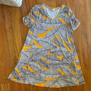 LOFT super soft feather tunic dress